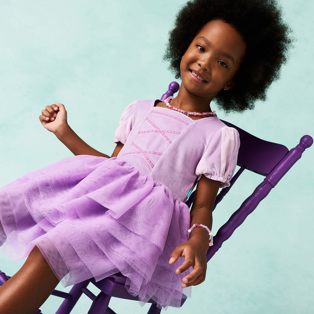 Disney Rapunzel Velour Dress