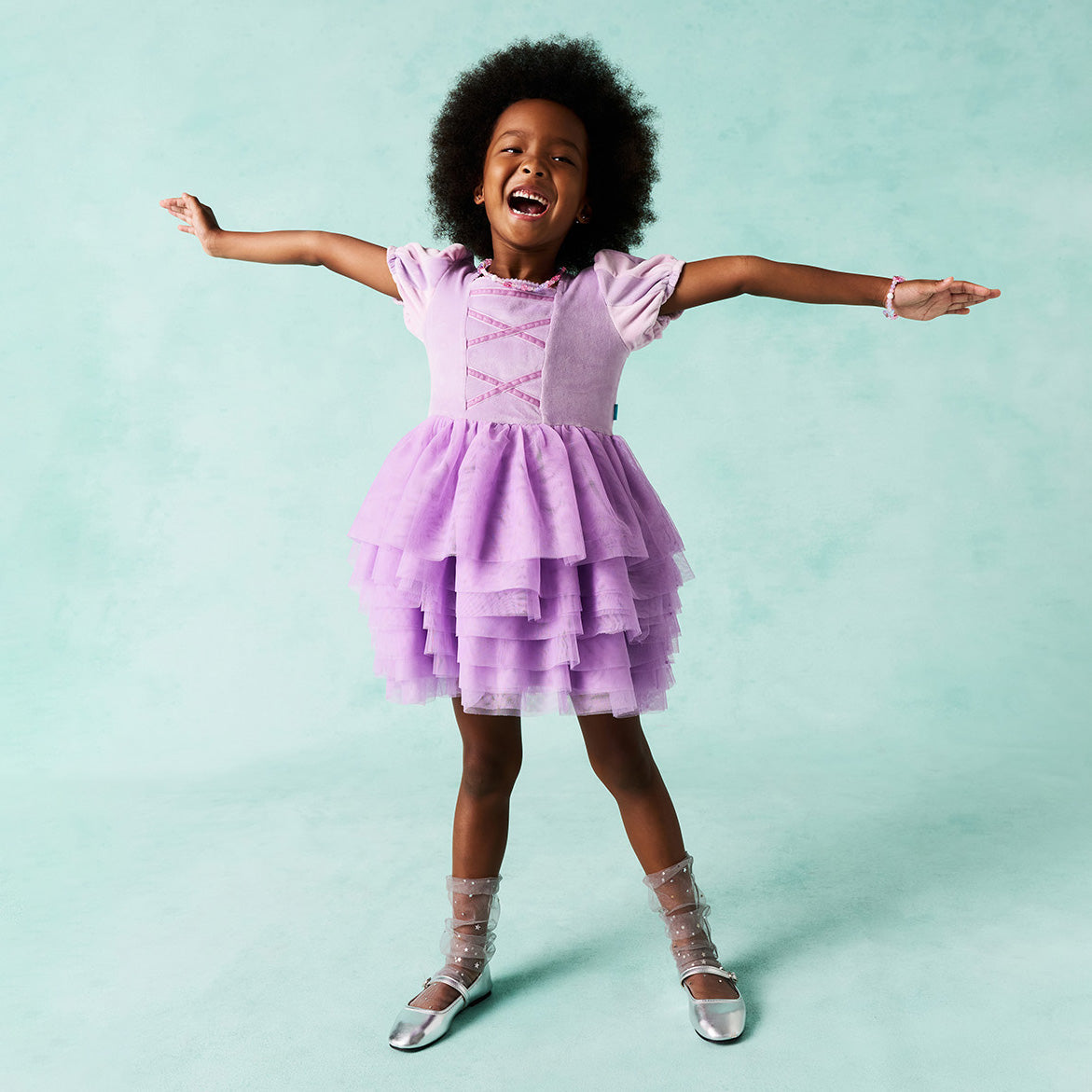 Disney Rapunzel Velour Dress