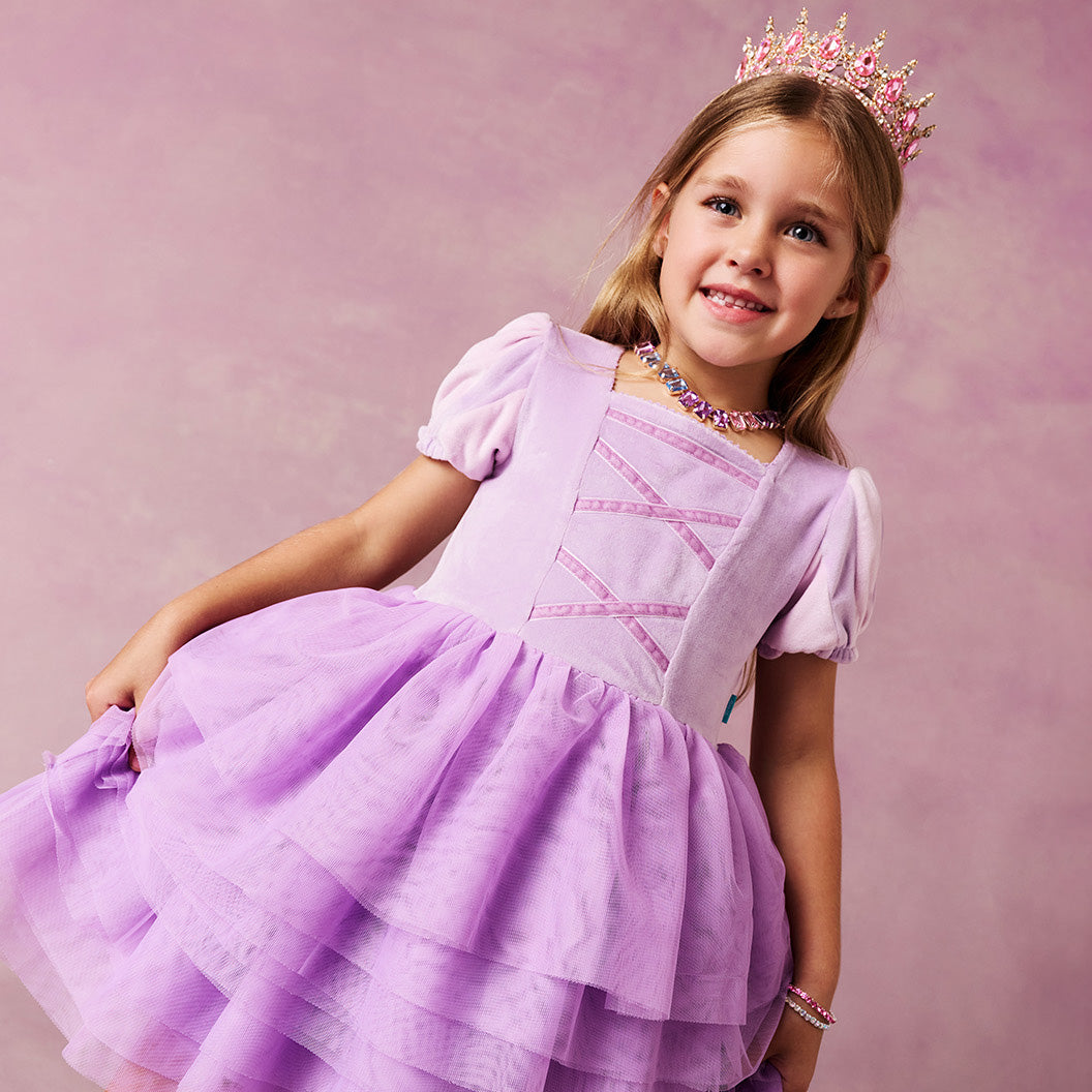 Disney Rapunzel Velour Dress