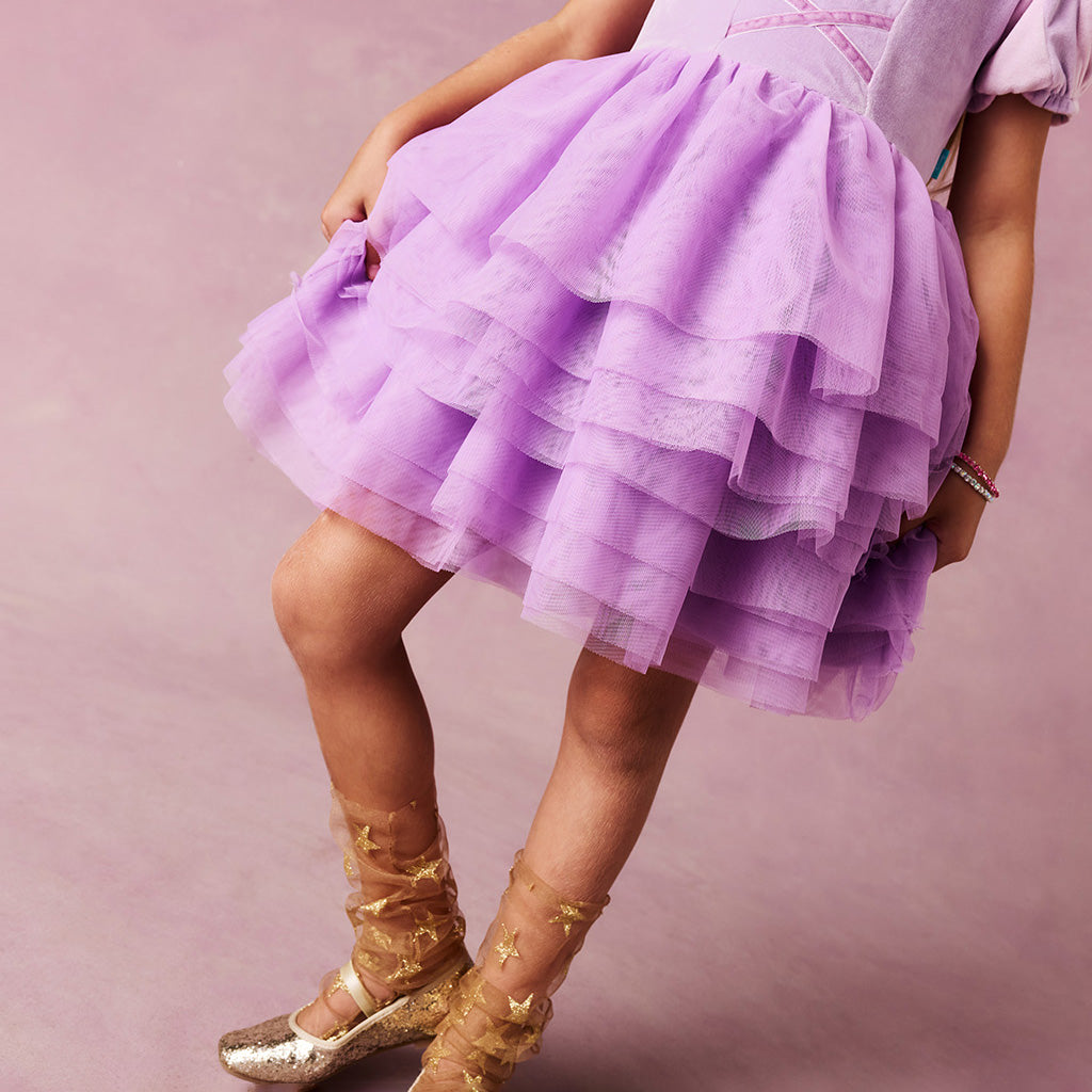 Disney Rapunzel Velour Dress