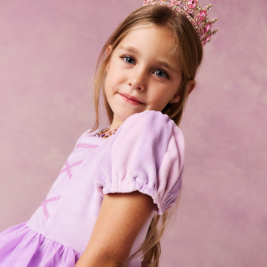 Disney Rapunzel Velour Dress