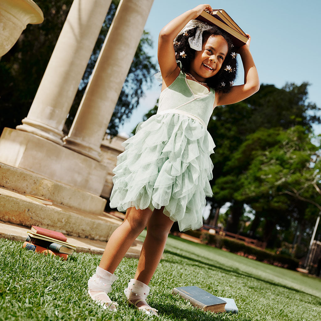 Disney Tiana Velour Dress