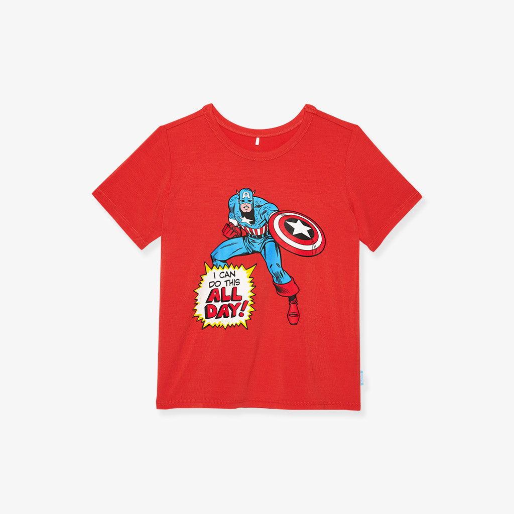 Marvel Captain America Classic Graphic Tee