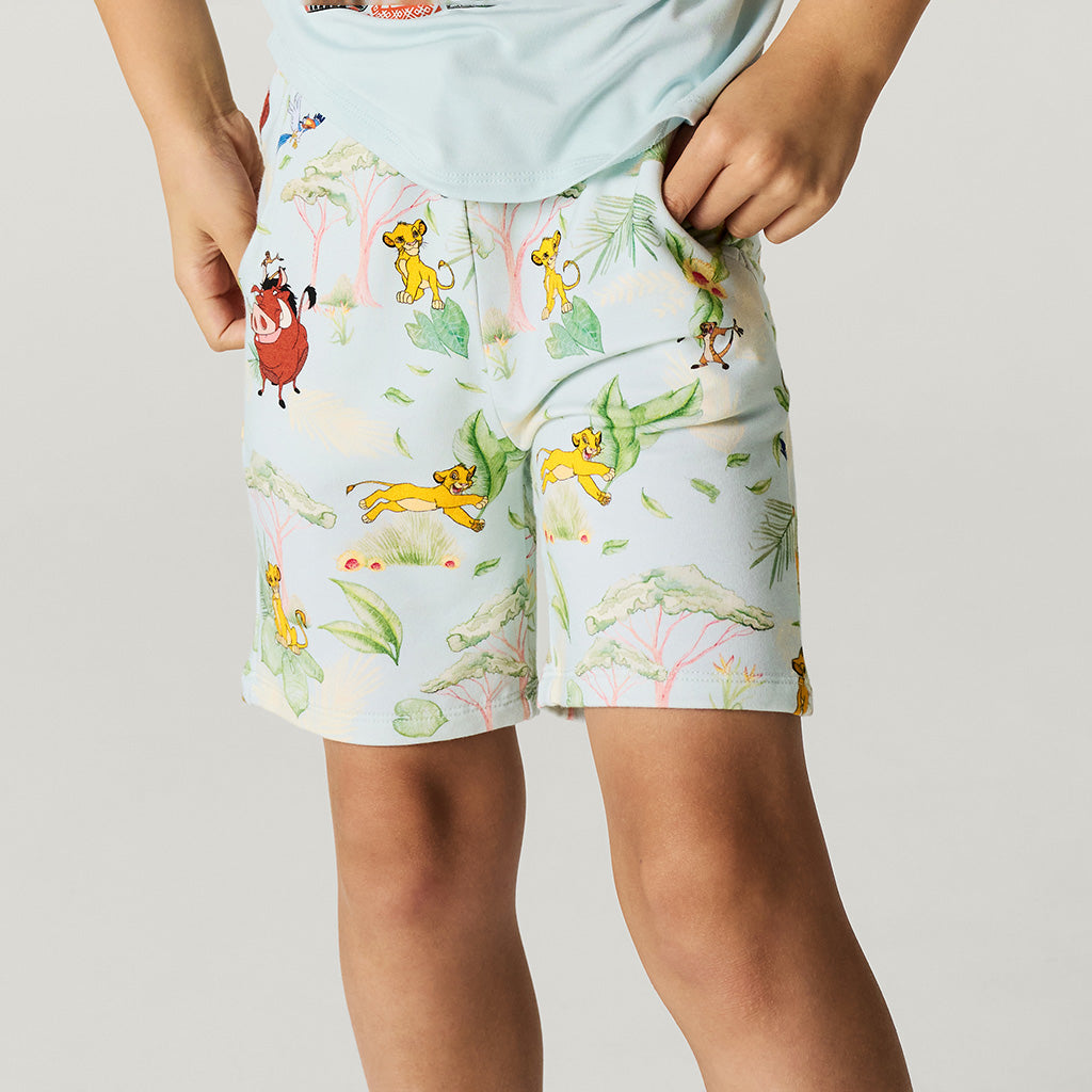 Disney Simba & Friends French Terry Shorts