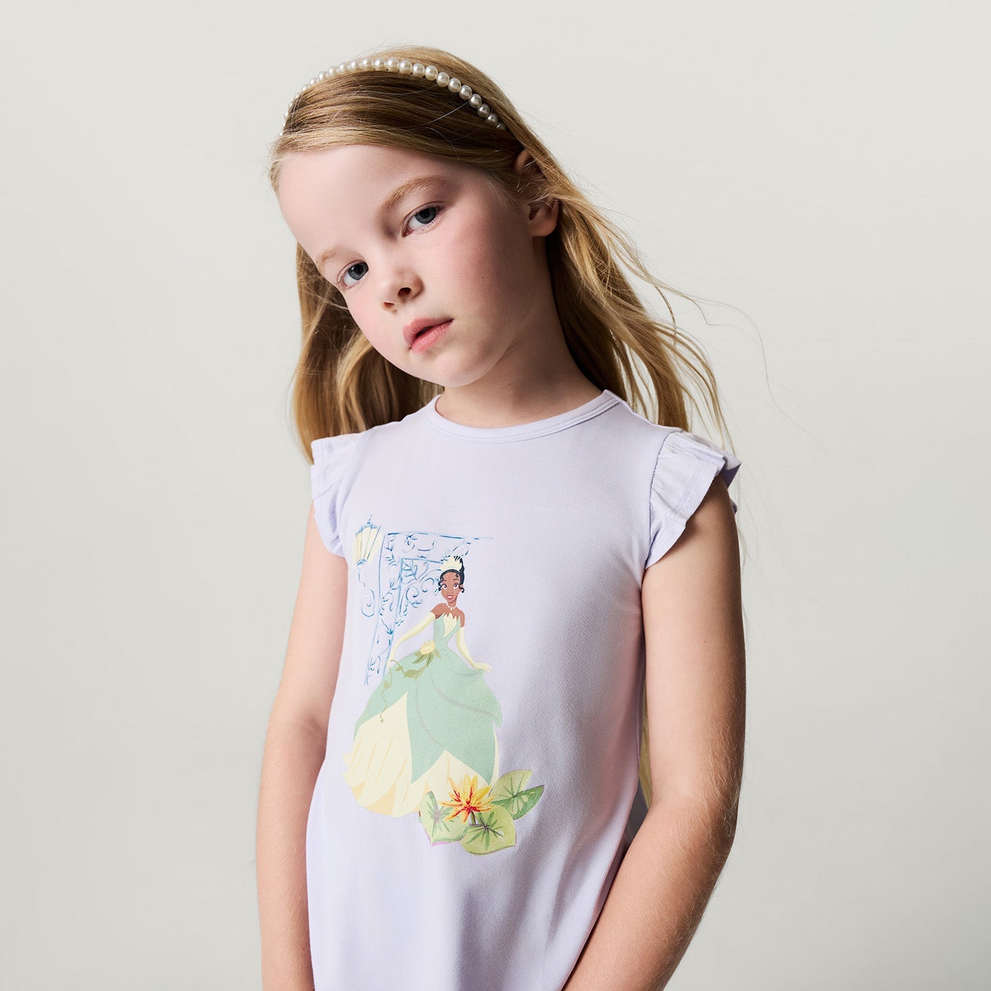 Disney Tiana Ruffled Graphic Tee