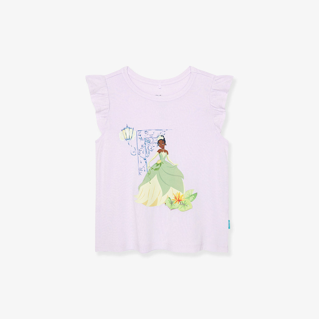 Disney Tiana Ruffled Graphic Tee