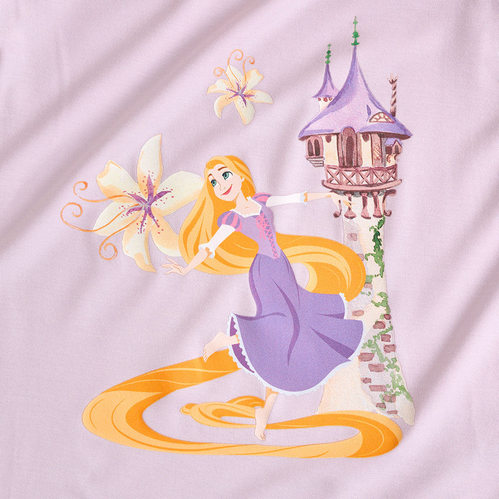 Disney Rapunzel Ruffled Graphic Tee