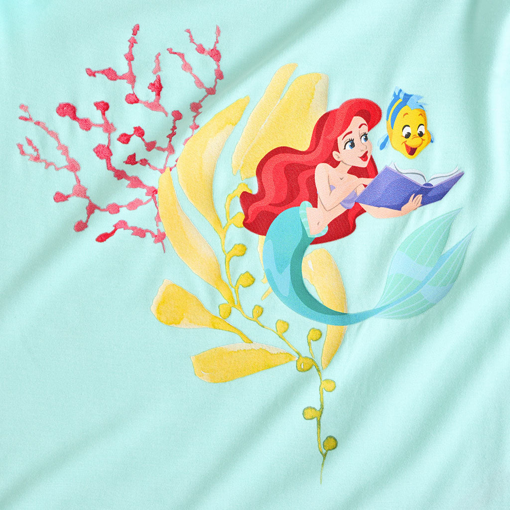 Disney Ariel Ruffled Graphic Tee