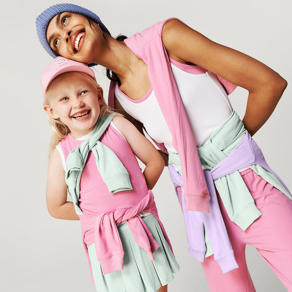 Cruisin' Pink Women's Premium Knit Straight Pants