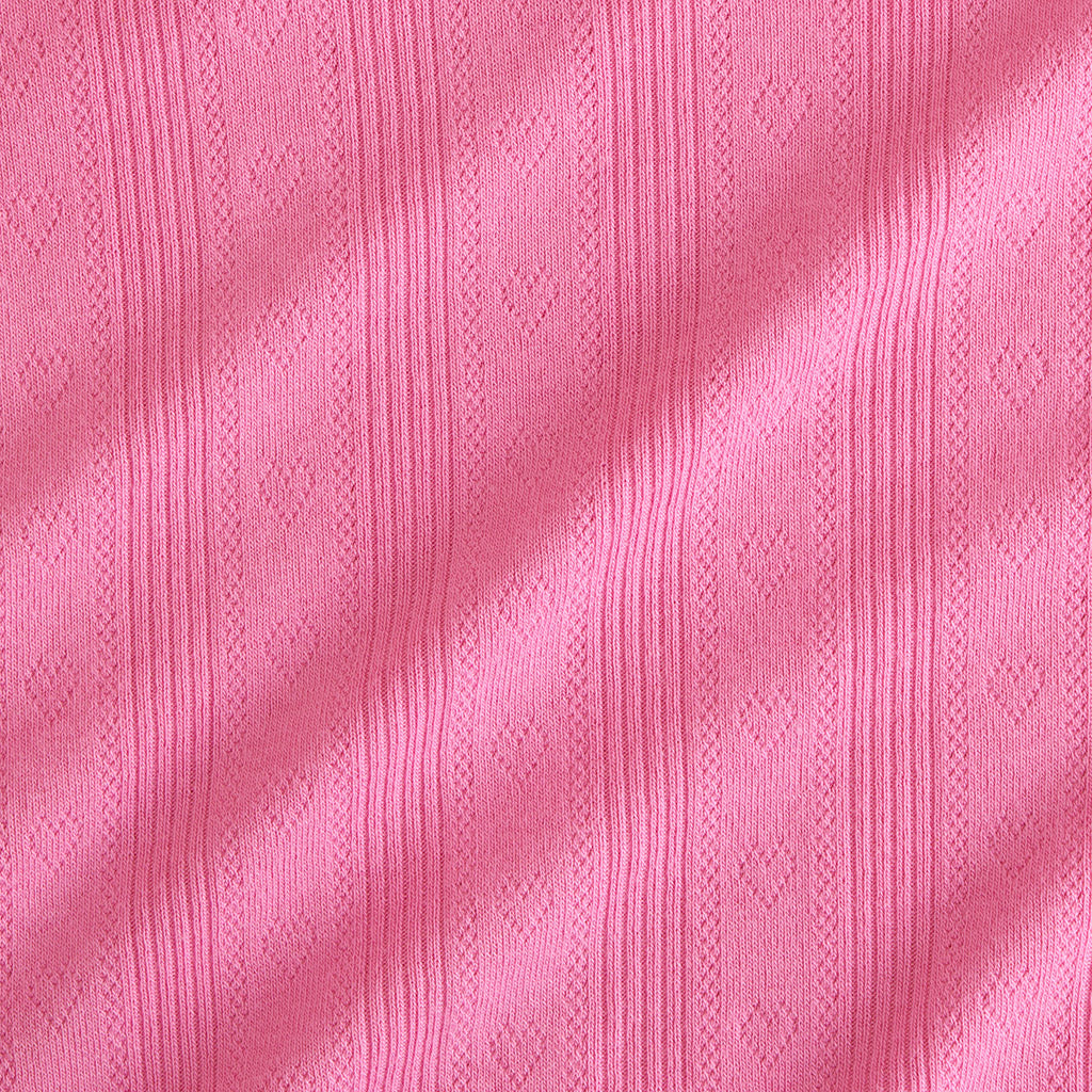 Cruisin' Pink Women's Pointelle Romper