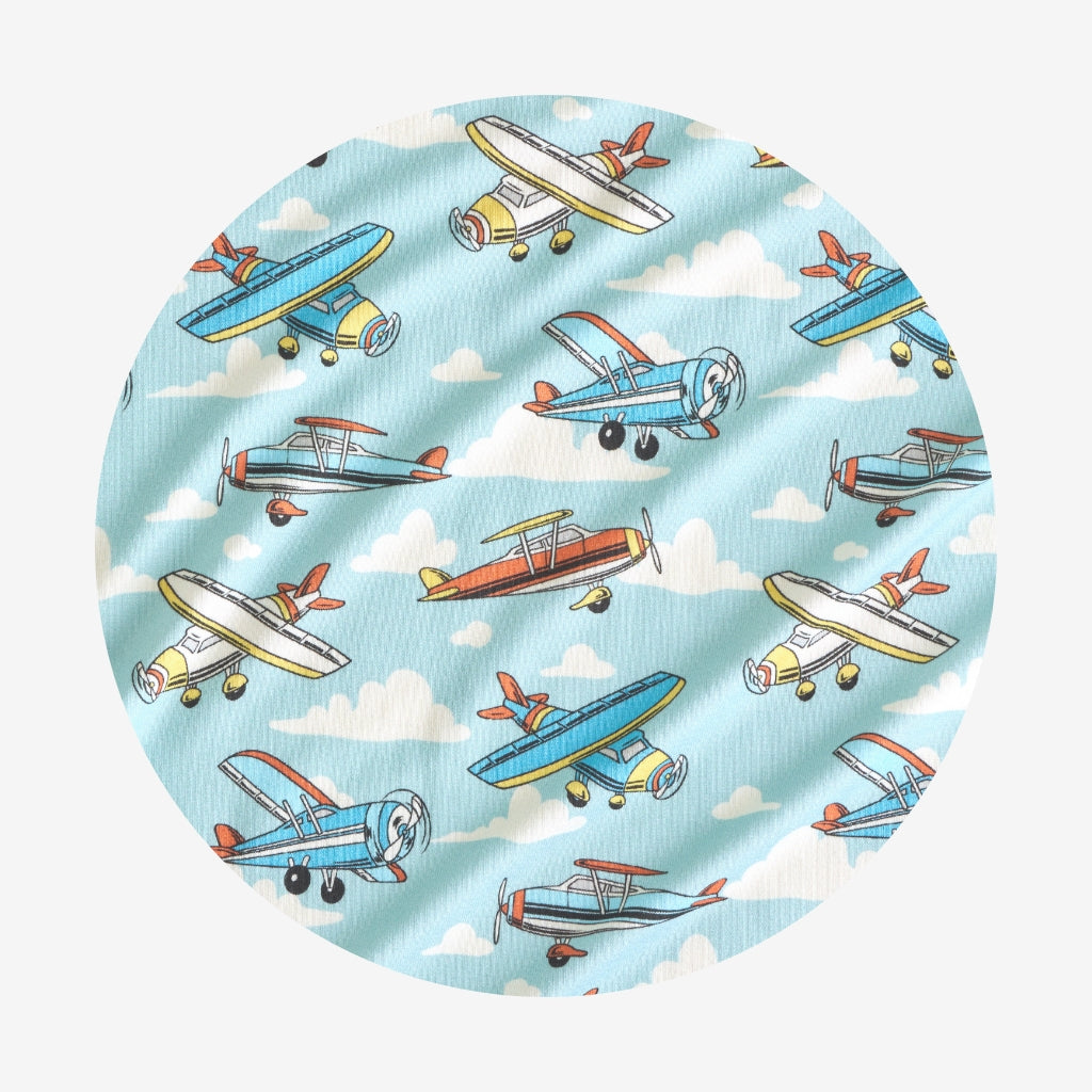 Posh Planes Knotted Gown