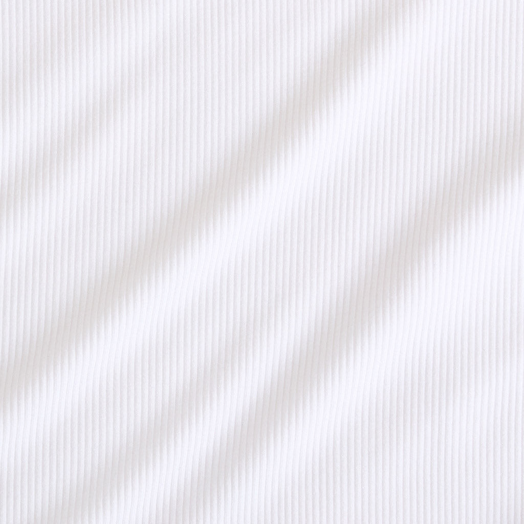 White Premium Knit Racerback Tank