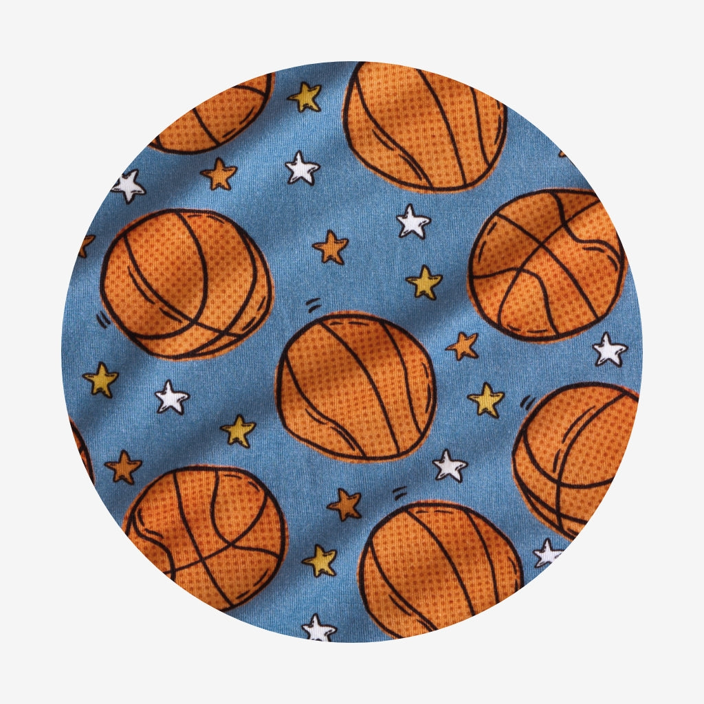 Slam Dunk Collared Henley Romper