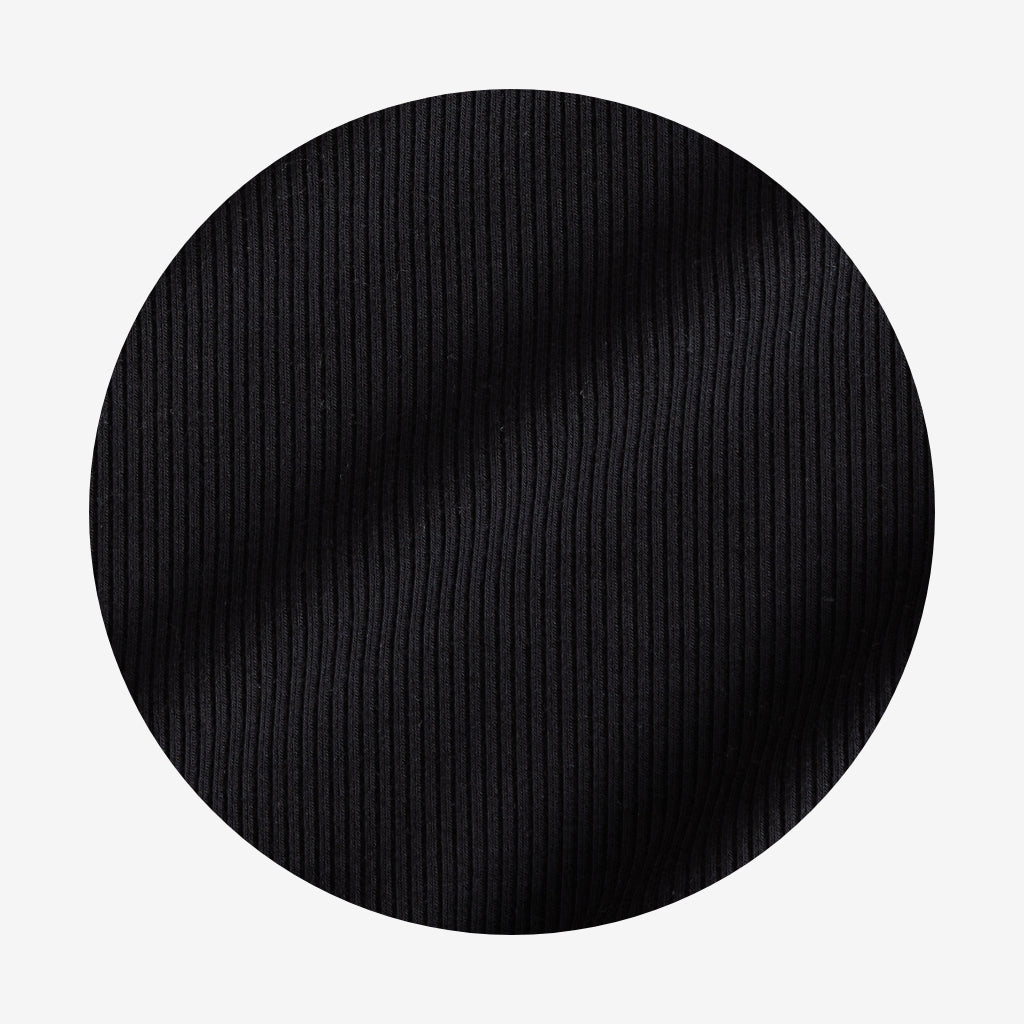 Women's Black Premium Knit Straight Pants