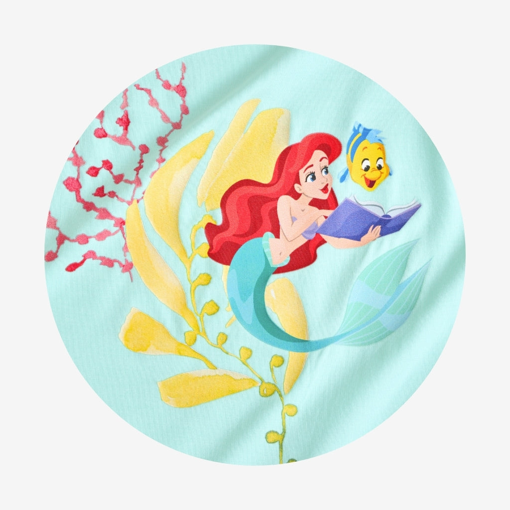 Disney Ariel Ruffled Graphic Tee